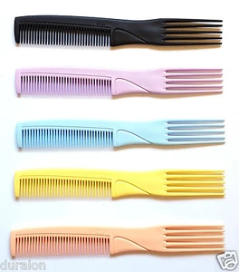 PKT 2 Professionelle Greiferkämme Zinken Necken Heber Doppelend 2 in 1 Kamm - Bild 1 von 2