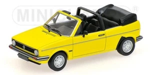 400055130 MINICHAMPS 1:43 VOLKSWAGEN GOLF CABRIOLET 1980 YELLOW - Picture 1 of 1
