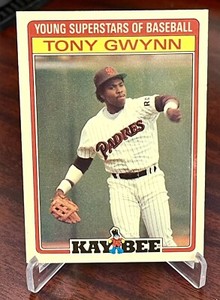 Tony Gwynn 1986 Kay Bee Young Superstars of Baseball Padres Baseball Card #17