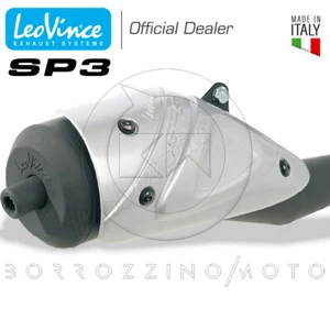 MARMITTA SCARICO LEOVINCE 4253 SP3 OMOLOGATA PIAGGIO SFERA/LIBERTY/SCARABEO 50 - Picture 1 of 3