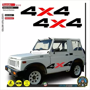 SEITENGRAFIKEN 4 X 4 GELÄNDEWAGEN AUTO SANTANA und SAMURAI AUF SJ 12 - Bild 1 von 1