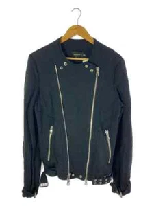 BALMAIN blouson Jacket cotton black S Used - Picture 1 of 7