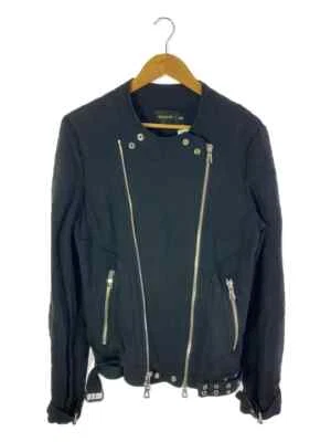 BALMAIN blouson Jacket cotton black S Used — 第 1/4 张图片