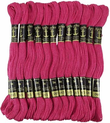 Anchor Threads Stranded Cotton Thread Cross Stitch Sewing Hand Embroidery Floss - Image 1 of 4