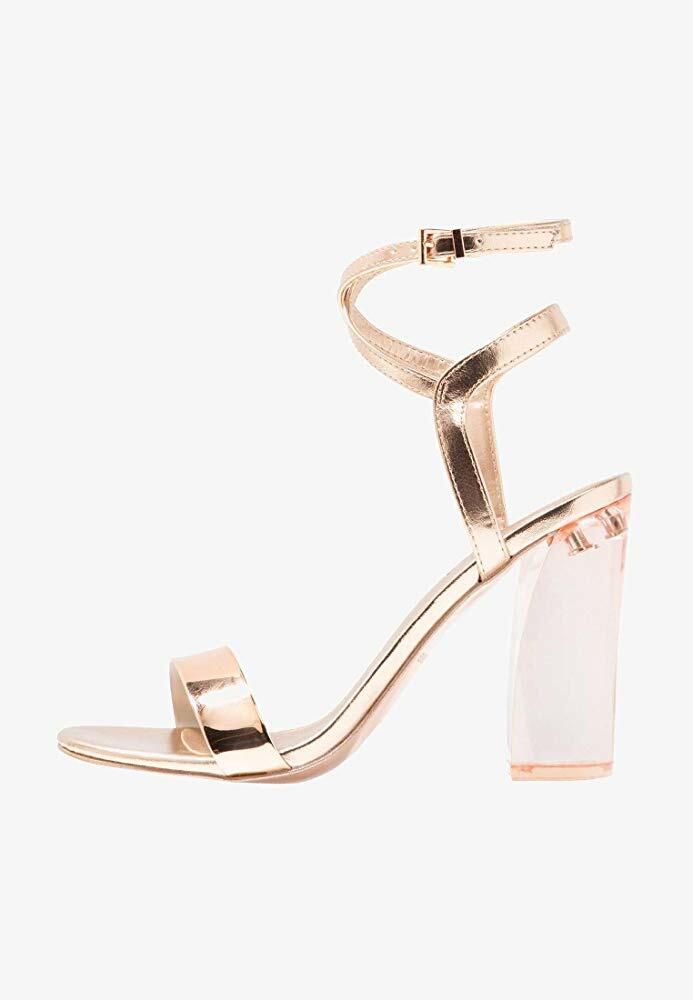 call it spring rose gold heels