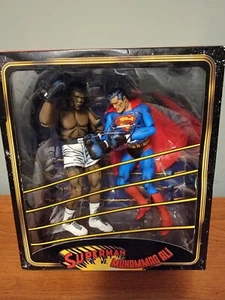 SUPERMAN vs. MUHAMMAD ALI DC Comics 7" inch Action Figure 2-pack by NECA - Picture 1 of 2