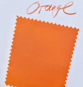 Sale % LOGO* 8 Colores Noble 100% Algodón Popelín Cotton Orange Nya Nordiska - Imagen 1 de 12