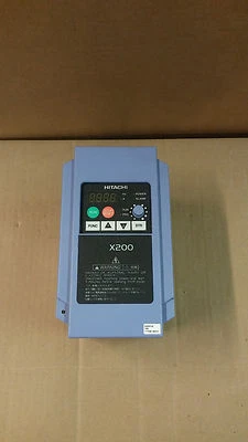HITACHI X200-007HFU2 X200 Series 380-480 Volts 3 Phase 1 HP 2.5 Amps Inverter  - Image 1 of 4