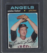 1971 Topps Baseball #631 Eddie Fisher EXMT 0631JR9
