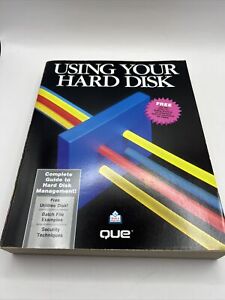 Using Your Hard Disk by Robert D. Ainsbury 1990 With Disk A3