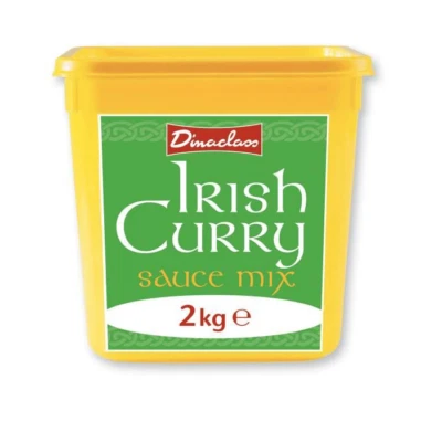 DINACLASS IRISH CURRY SAUCE MIX 500g 2kg 5kg Chip Shop Vegetarian NOT REPACKED - Image 1 of 4