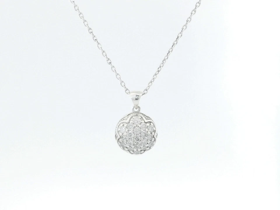 Ожерелье с подвеской из серебра и бриллиантов Tacori - Изображение 1 из 4