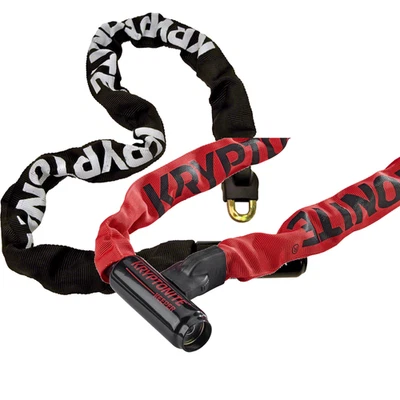 Kryptonite Keeper 785 Integrated Steel Chain Lock 7mm x 85cm, Pick-Resistant - Image 1 of 3