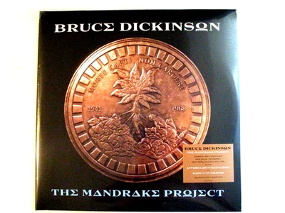 BRUCE DICKINSON THE MANDRAKE PROJECT LP 2024 (2) 180 GRAM BLACK VINYL - Image 1 of 2