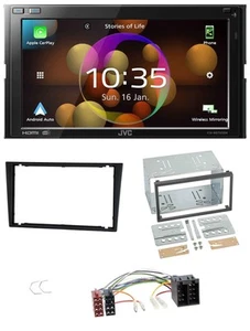 JVC DAB MP3 2DIN Bluetooth USB Autoradio für Opel Corsa C Meriva Signum Vectra B - Bild 1 von 11