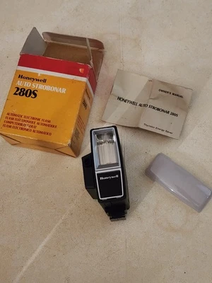 Flash Automático De Colección Honeywell AUTO STROBONAR 280S -Excelente Estado.-Funciona Foto 1 de 4