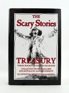 THE SCARY STORIES TO TELL IN THE DARK TREASURY Alvin Schwartz Gammell HBDJ EXC - Imagen 1 de 5