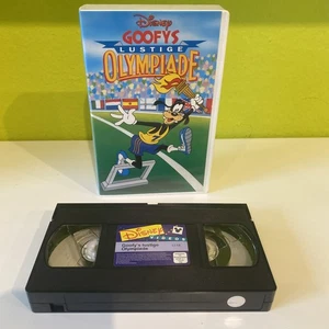 Disney – Goofys Lustige Olympiade Doppel-Hologramm VHS 4118/25 Neuzustand - Bild 1 von 2