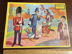 Walt Disney Inlaid Puzzle, London Goofy,Donald Ludwig, Castle Guard,PD - Picture 1 of 5