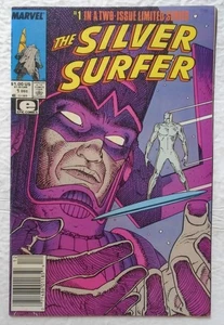 The Silver Surfer #1 Newsstand Copper Age Marvel Comic Book 1988 FN/VF - Picture 1 of 2