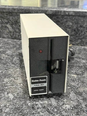 RARE Radio Shack TRS-80 Color Computer Mini Disk Drive Tandy TRS-80 Parts/As Is - Image 1 of 4