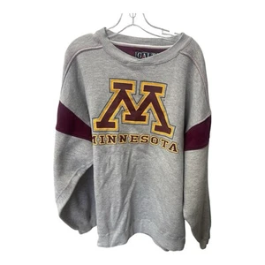 Minnesota Gophers Sweatshirt Men XXL Gray Galt Sand VTG 90s NCAA Heavyweight - Picture 1 of 5