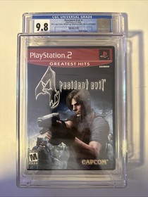 Resident Evil 4 PlayStation 2 PS2 Sealed Graded 9.8 A++ CGC Universal CAPCOM