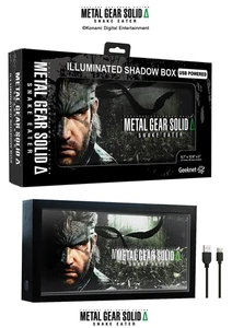 Metal Gear Solid Delta Δ Snake Eater Konami Exclusivo Caja de Sombras Logo Luz - Imagen 1 de 10