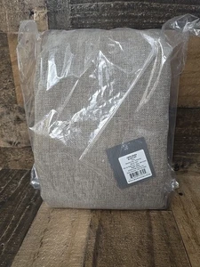 Threshold 1pc  50"x84" Aruba Linen Aruba Blackout Curtain Panel Stone - Picture 1 of 4