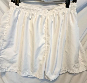 Wilson corto donna grande bianco pickleball corsa fitness causale vintage - Foto 1 di 8