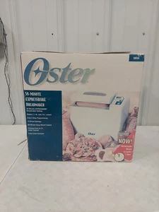 Máquina para hacer pan Oster 58 minutos Express modelo 5834 limitada, nueva caja abierta  - Imagen 1 de 7