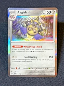 Aegislash 134/182 Holo - SV04: Paradox Rift Pokémon TCG - NM - Foto 1 di 2
