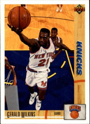 1991-92 Upper Deck #234 Gerald Wilkins - NM - Image 1 of 2
