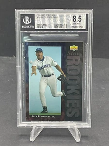 1994 ALEX RODRIGUEZ UPPER DECK ROOKIE CARD #24 BGS 8.5 NM-MINT+ RC  - Picture 1 of 2