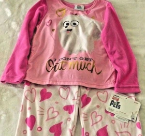 The Secret Life Of Pets 'Gidget' Niñas Talla 6 Polar Pijama Conjunto de 2 Piezas Regalo - Imagen 1 de 4