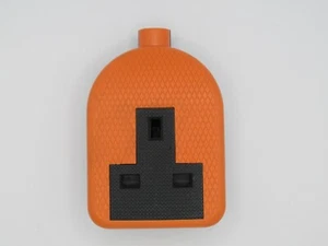 PMS 0138-O ENCHUFE PARA CABLE DE EXTENSIÓN, 1 VÍA, NARANJA - Imagen 1 de 5