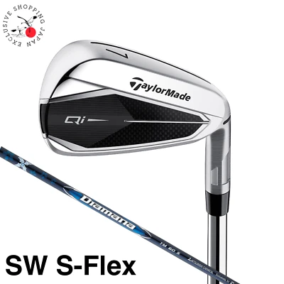 Taylormade Golf Qi Iron Wedge Club SW S Flex Diamana BLUE TM60 Graphite Shaft - Image 1 of 4