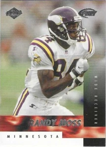 Collector's Edge Fury Randy Moss Minnesota Vikings 1999 vista previa # RM - Imagen 1 de 2
