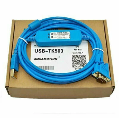 1PC New for ABB AC500-Eco Series PLC Programming Cable USB-TK503 Debugging Cable - Image 1 of 3