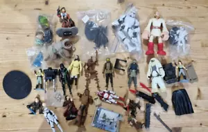 Star Wars Action Figure Bundle Joblot Toys Wampa Obi Wan Clone Troopers - Picture 1 of 5