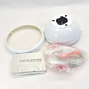 Kichler Flush Mount Kit 337008 WH White Ceiling Fan - Picture 1 of 3