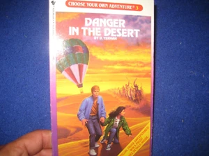 Danger in the Desert/ By Balloon Sahara / /1989/choose your own adventure - Picture 1 of 1