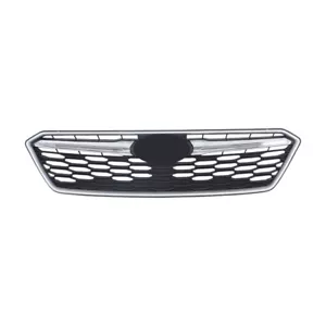 Labwork Front Bumper Grille W/Chrome Trim For 17-19 Subaru Impreza Mesh Assembly - Picture 1 of 17