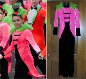 Adult L RINGMASTER Circus Dance Costume Custom Design NOT IN CATALOGS Funky B - Picture 1 of 10