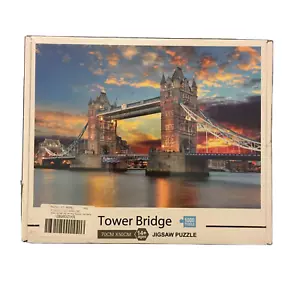 HomeLiner Tower Bridge 1000 puzzle 70CM X 50CM età 14+ sigillato - Foto 1 di 8