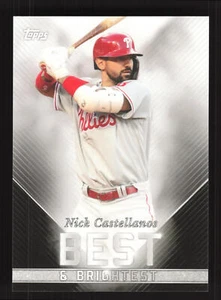 2022 Topps x Wander Franco Best & Brightest #24 Nick Castellanos - Phillies - Picture 1 of 2