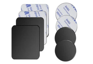 Metallplättchen für Magnet Handy Smartphone Halterungen Auto Metallplatte Kleber - Bild 1 von 16