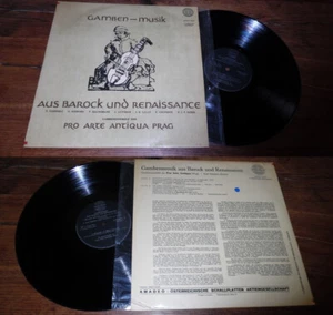PRO ART ANTIQUA PRAG - Gamben-Musik Aus Barock Und Renaissance LP - Bild 1 von 1