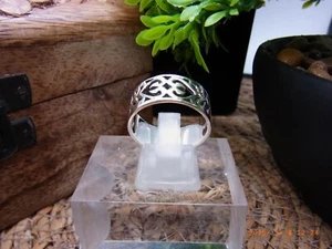 925 Silber Ring doppeltes Herz Dekor Gr. 18,8 mm / 59 Artnr. R.1702 - Bild 1 von 7
