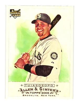 2009 Topps Allen & Ginter #74 Matt Tuiasosopo Seattle Mariners - Image 1 of 2